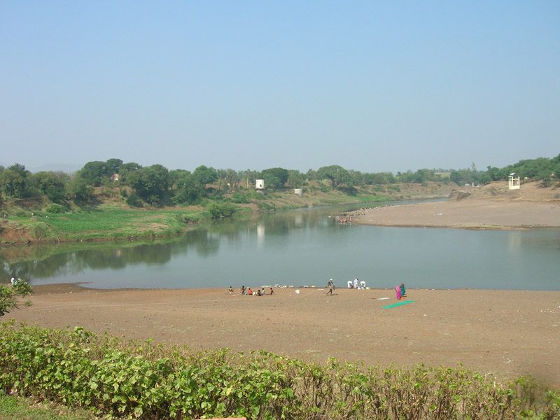 Pritisangam at Karad — the confluence of the Krishna and Koyna rivers